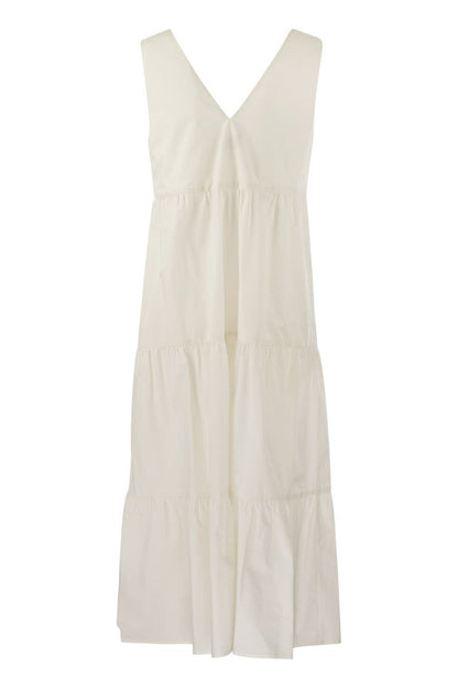 Pure cotton poplin dress