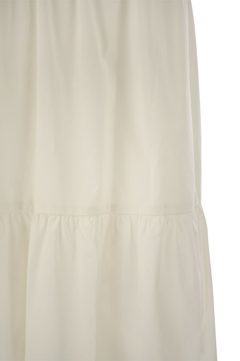 Pure cotton poplin dress