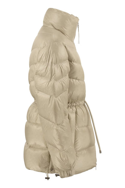 ALIQUIPPA PUFFY - Medium Nylon Down Jacket - VOGUERINI