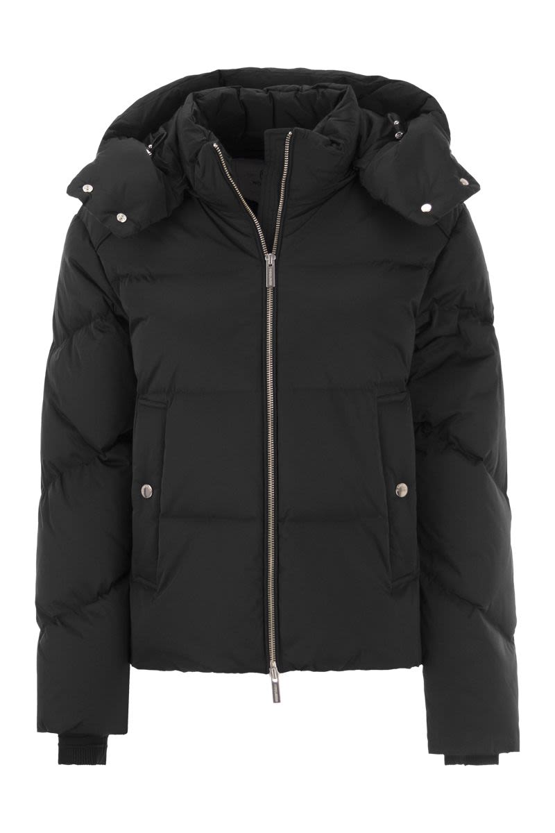 ALSEA - Hooded Down Jacket - VOGUERINI