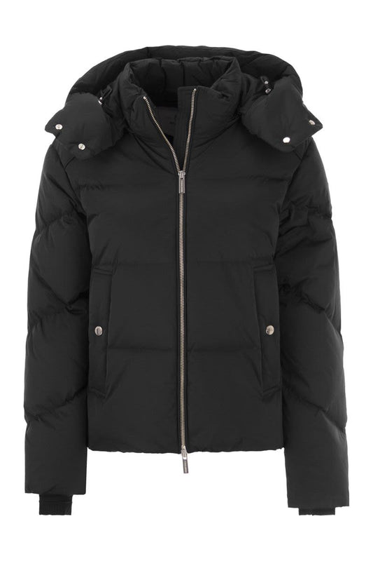 ALSEA - Hooded Down Jacket - VOGUERINI