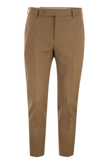 Stretch wool trousers - VOGUERINI