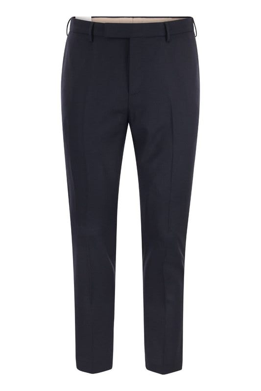 Stretch wool trousers - VOGUERINI