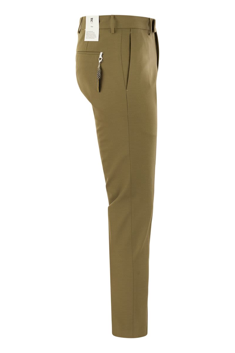 DIECI - Virgin wool trousers