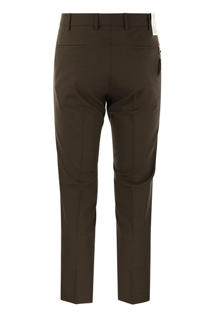 DIECI - Virgin wool trousers