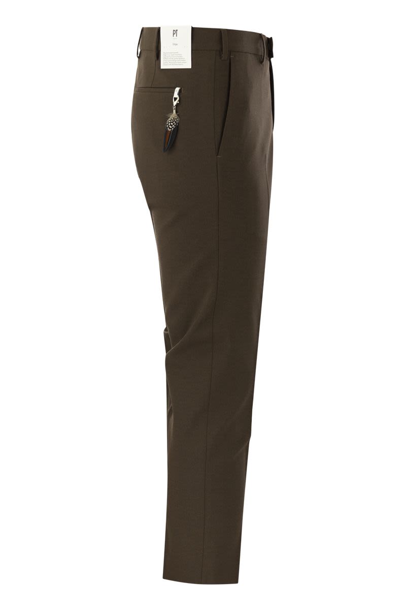 DIECI - Virgin wool trousers