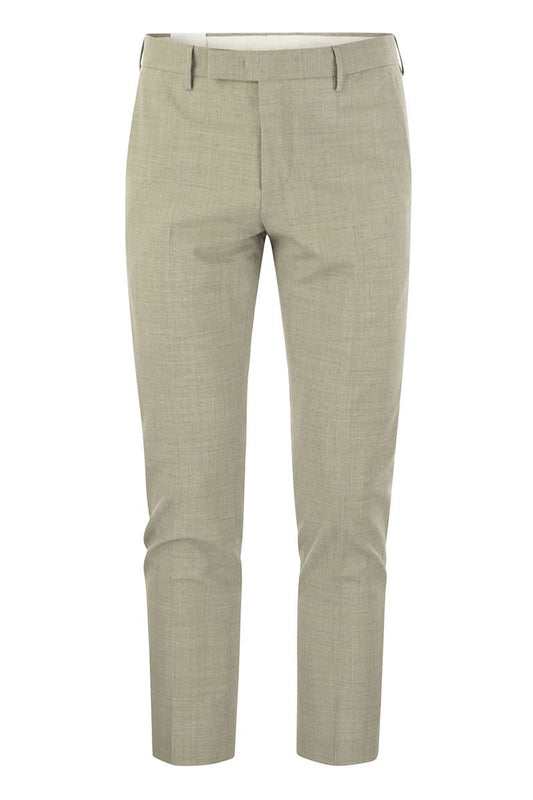 DIECI - Virgin wool trousers