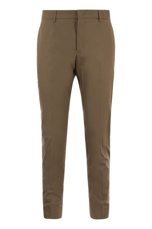 Stretch trousers in technical fabric - VOGUERINI