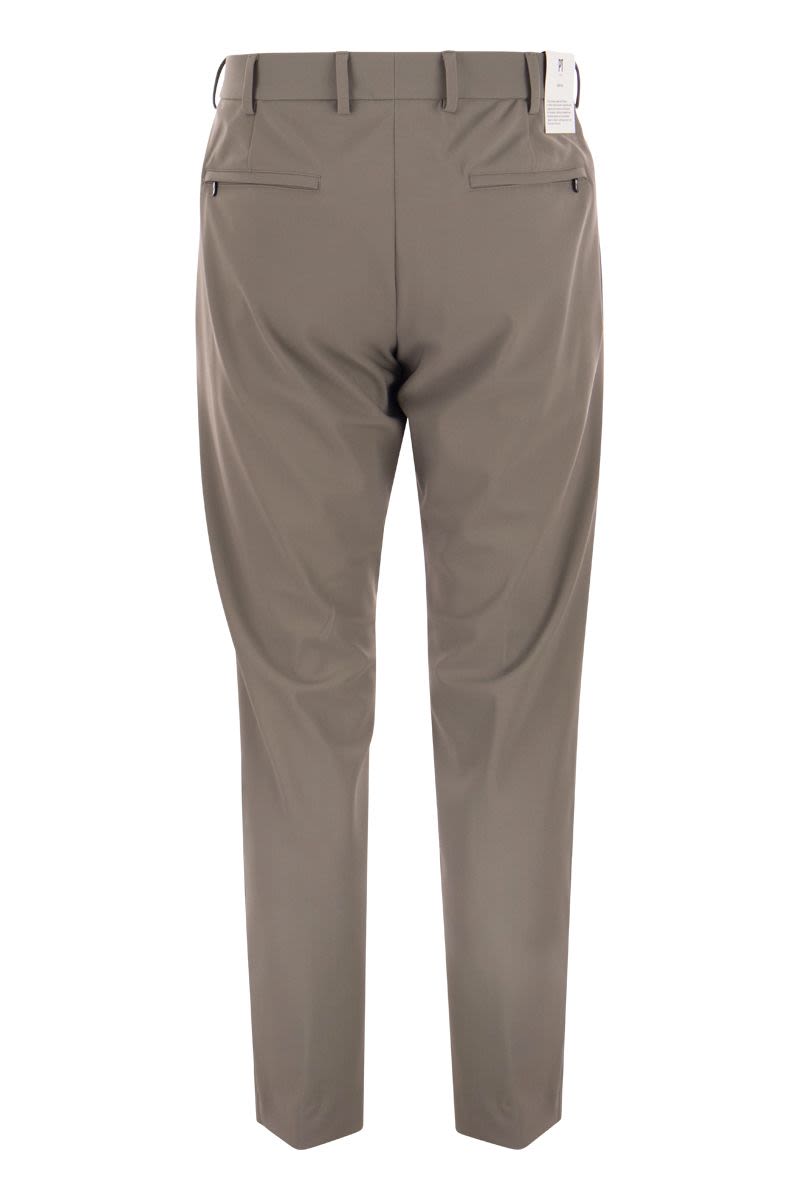 'Epsilon' trousers in technical fabric - VOGUERINI