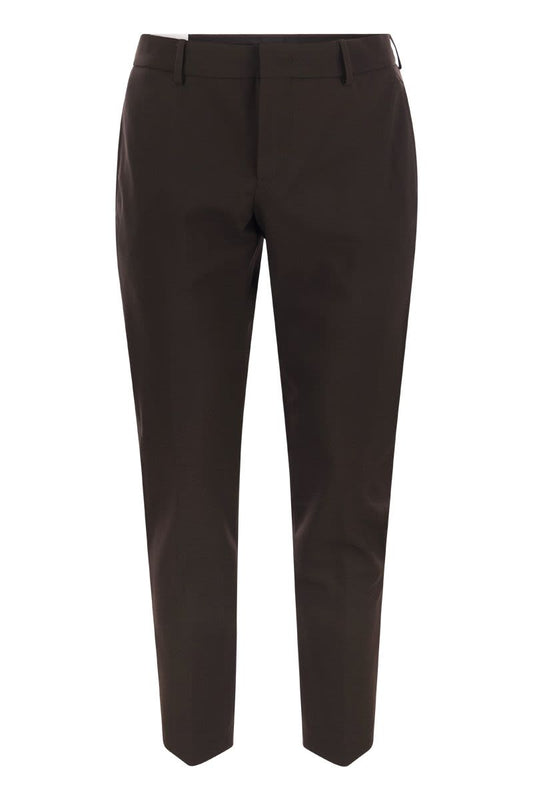 'Epsilon' trousers in technical fabric - VOGUERINI