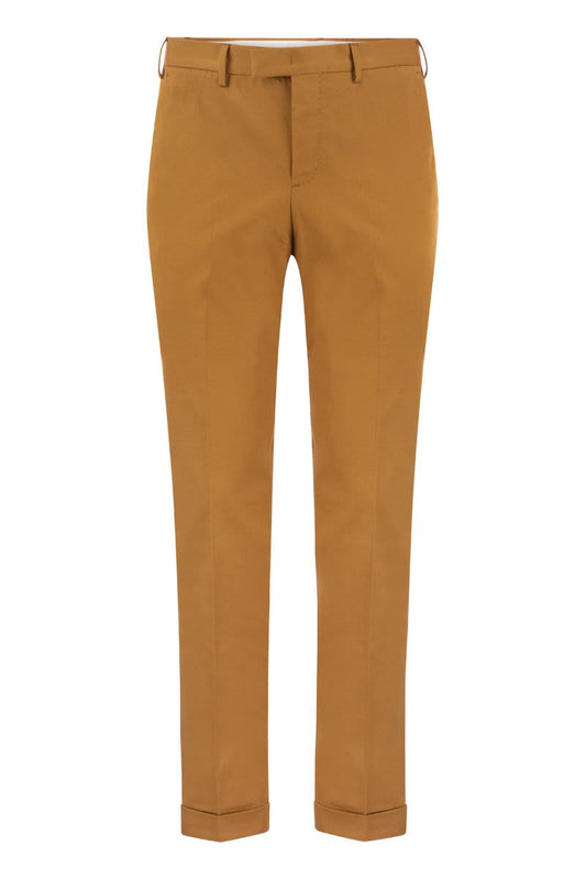 Master-fit cotton trousers - VOGUERINI