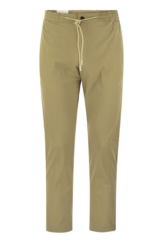 "Omega" trousers in technical fabric