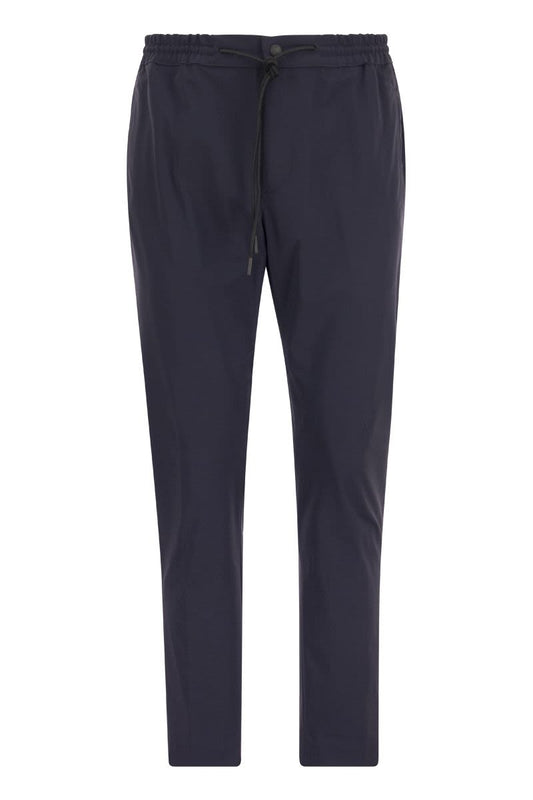 "Omega" trousers in technical fabric
