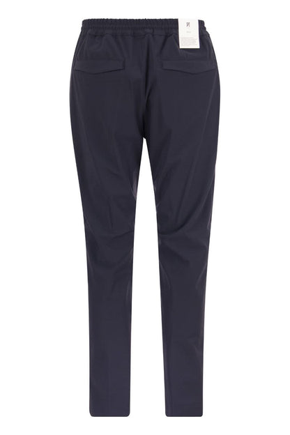 "Omega" trousers in technical fabric