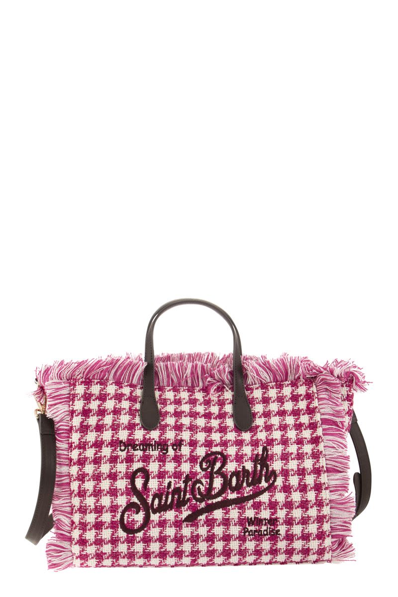 Houndstooth patterned handbag - VOGUERINI