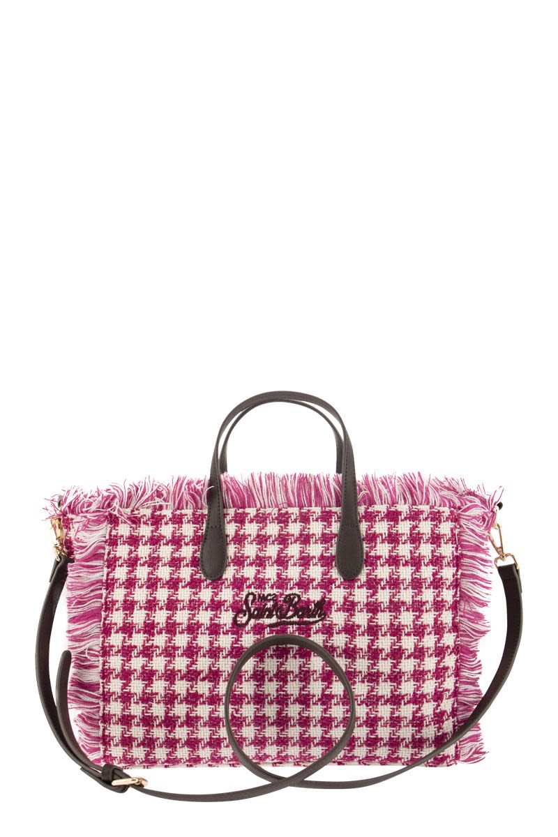 Houndstooth patterned handbag - VOGUERINI