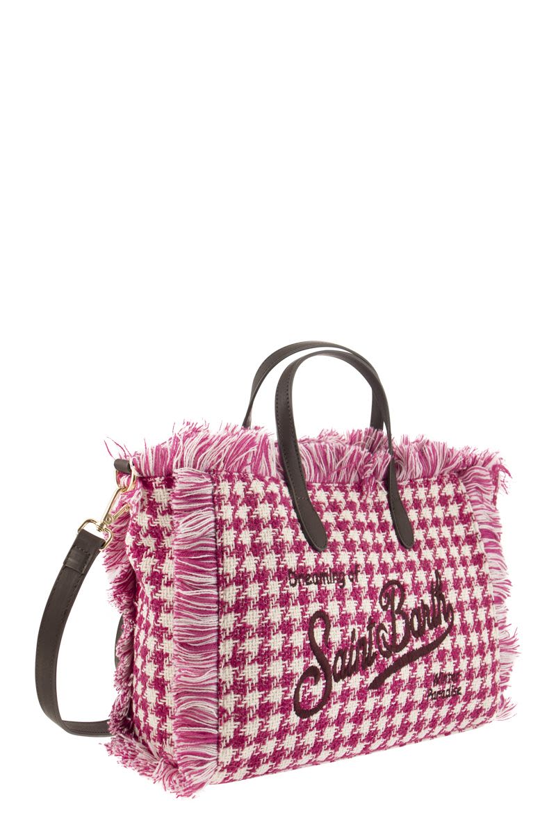 Houndstooth patterned handbag - VOGUERINI