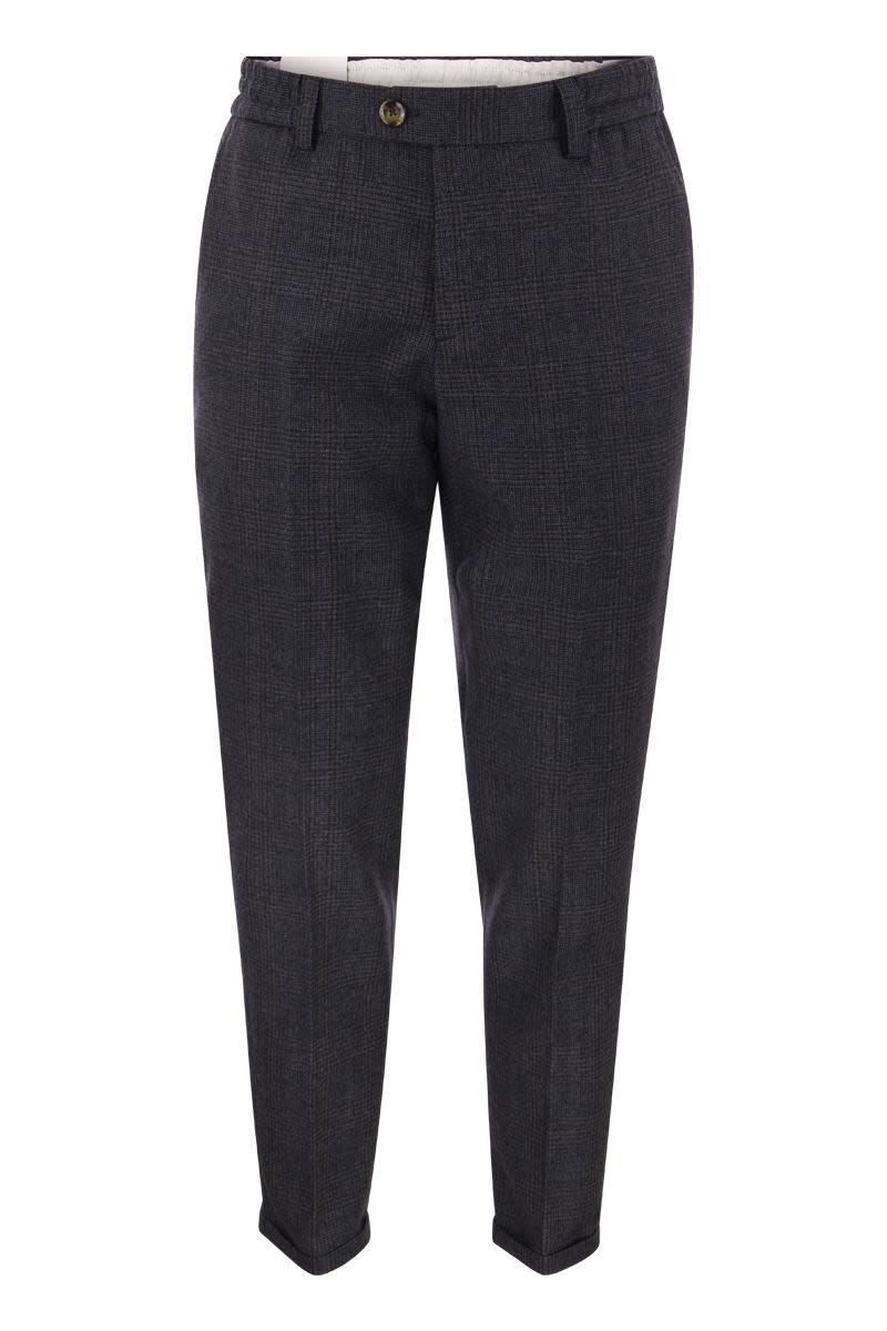 REBEL - Pure virgin wool trousers - VOGUERINI