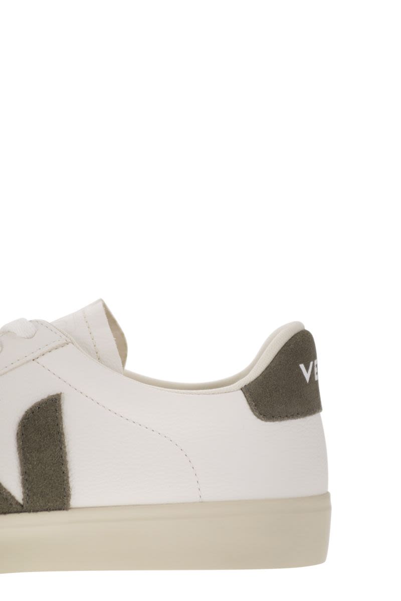 Chromefree leather trainers