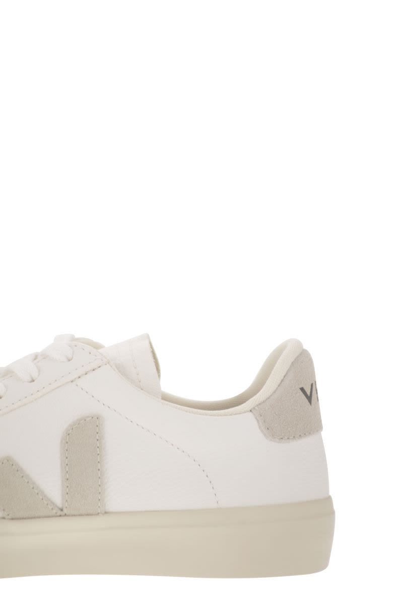 Chromefree leather trainers