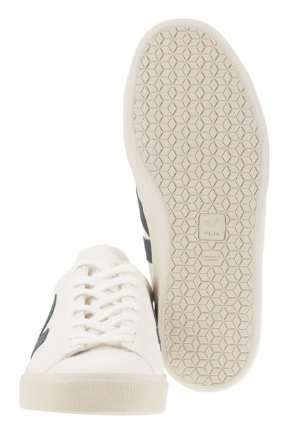 Chromefree leather trainers