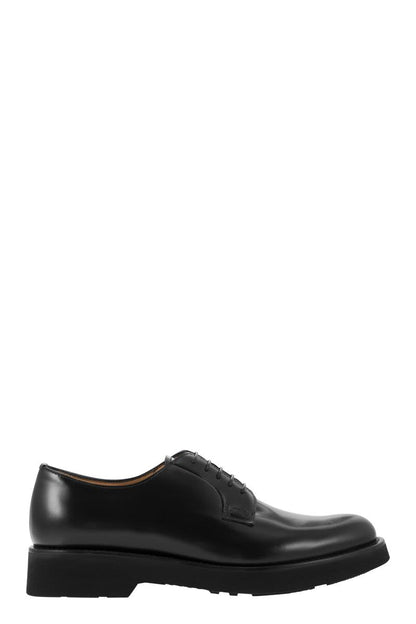 SHANNON L - Semi-gloss calfskin leather derby - VOGUERINI