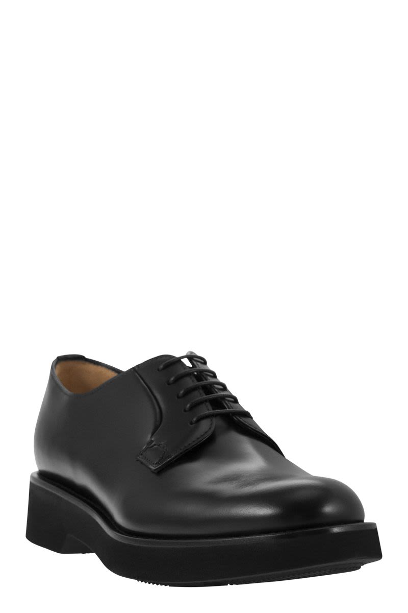 SHANNON L - Semi-gloss calfskin leather derby - VOGUERINI