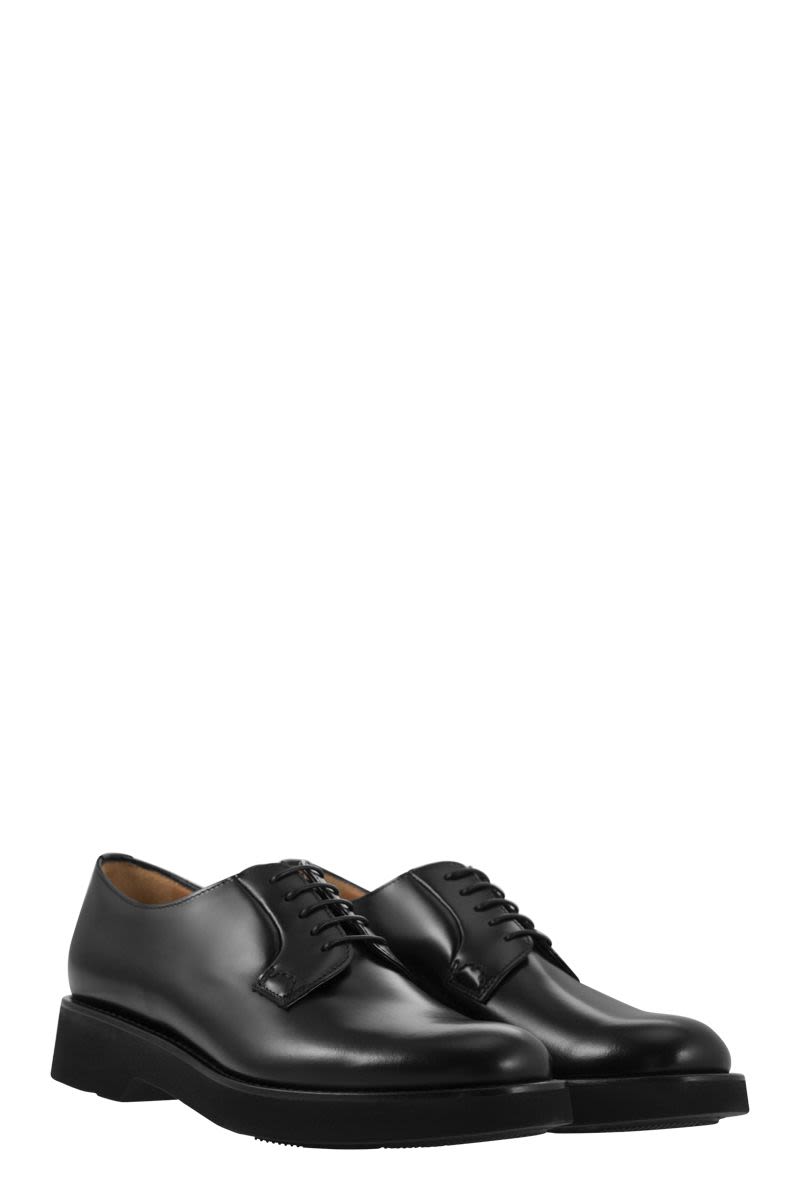 SHANNON L - Semi-gloss calfskin leather derby - VOGUERINI