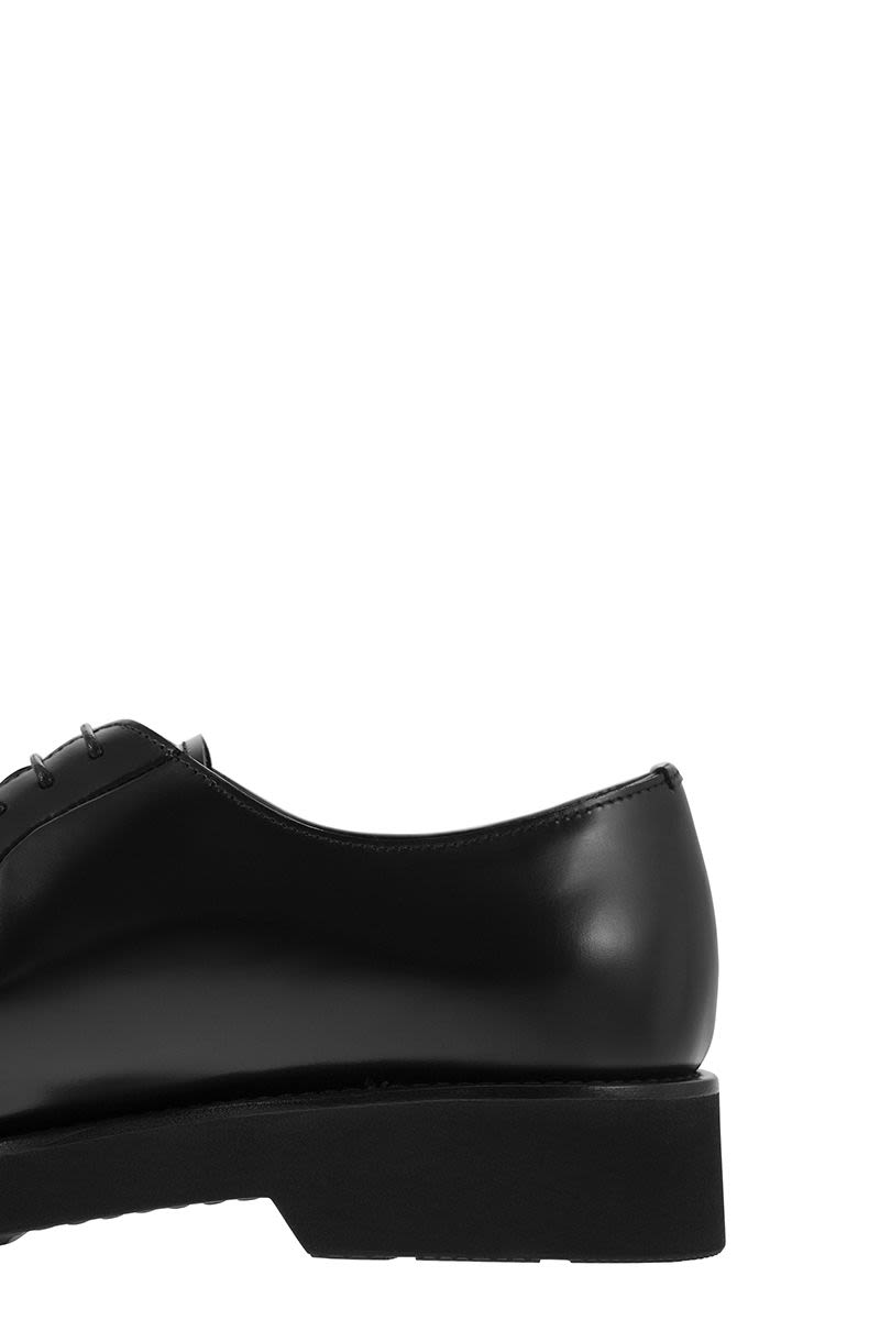 SHANNON L - Semi-gloss calfskin leather derby - VOGUERINI