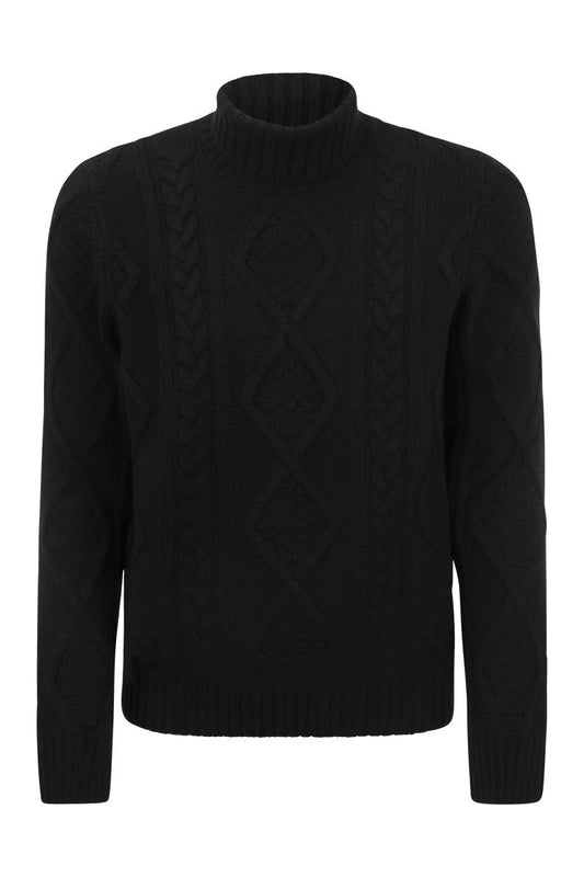 Wool turtleneck jumper - VOGUERINI