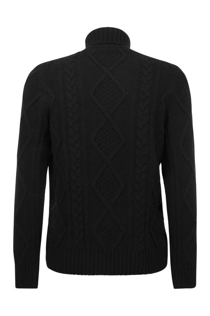 Wool turtleneck jumper - VOGUERINI