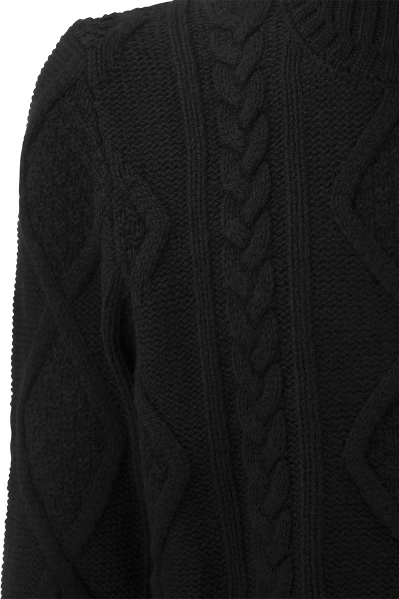 Wool turtleneck jumper - VOGUERINI