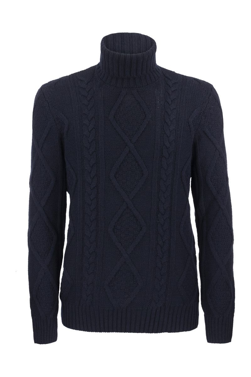 Wool turtleneck jumper - VOGUERINI