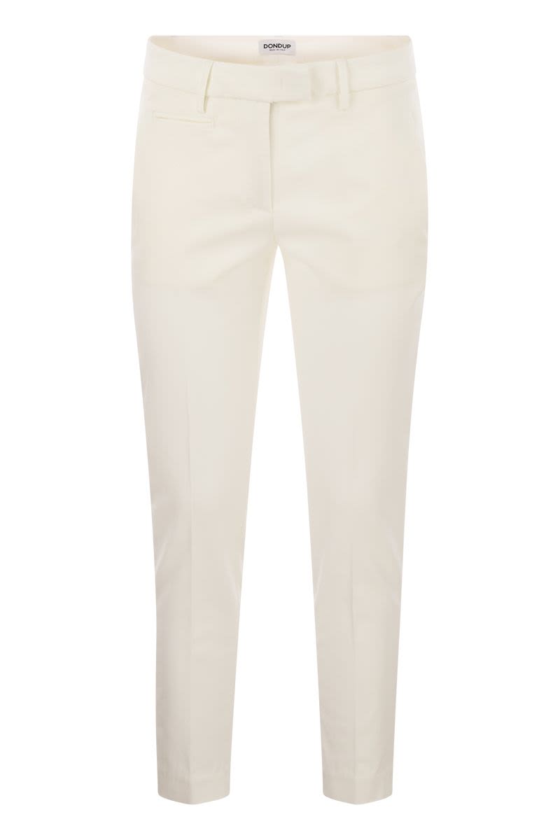 PERFECT - Slim Fit Stretch Trousers - VOGUERINI