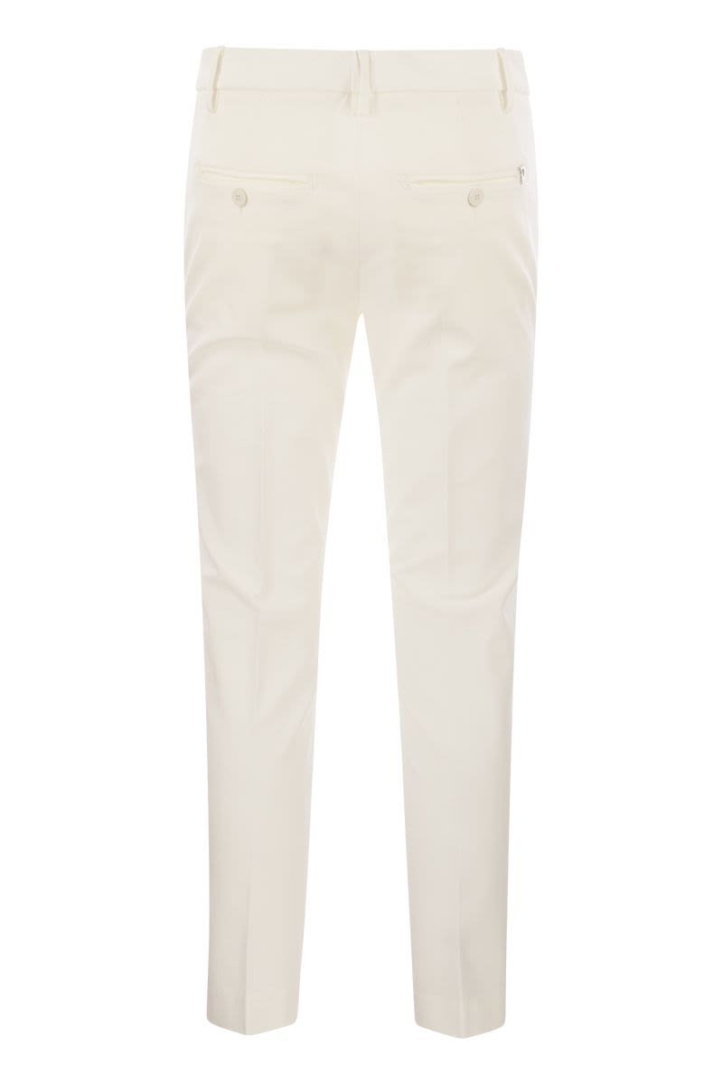 PERFECT - Slim Fit Stretch Trousers - VOGUERINI