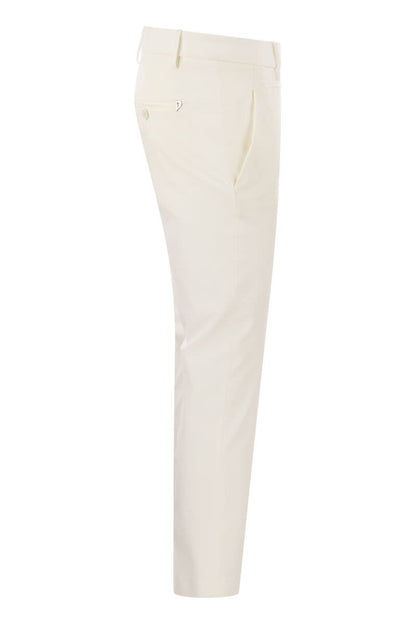 PERFECT - Slim Fit Stretch Trousers - VOGUERINI