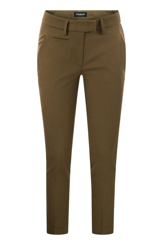 PERFECT - Slim Fit Stretch Trousers - VOGUERINI