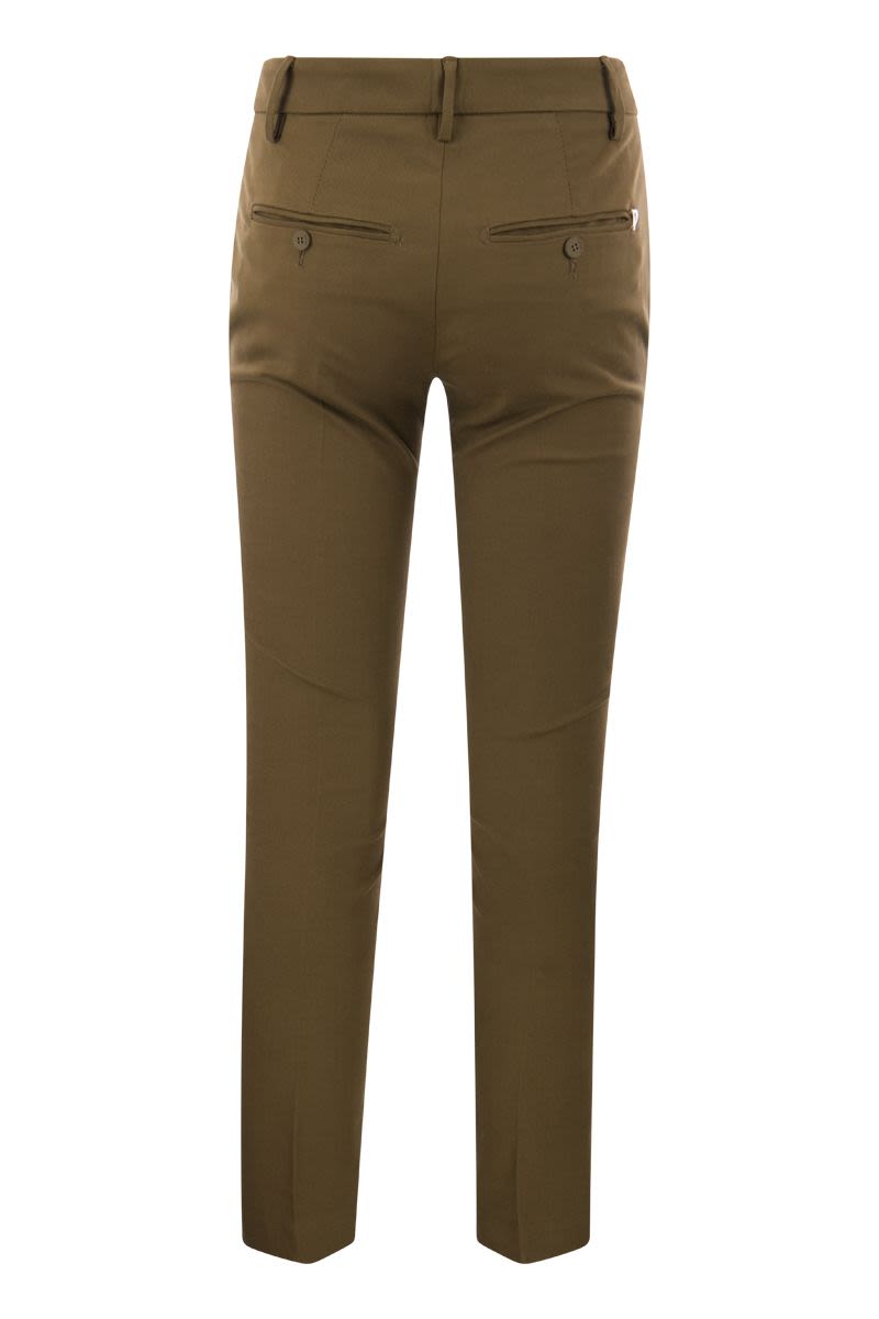 PERFECT - Slim Fit Stretch Trousers - VOGUERINI