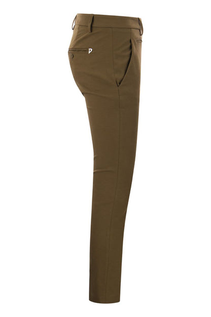 PERFECT - Slim Fit Stretch Trousers - VOGUERINI