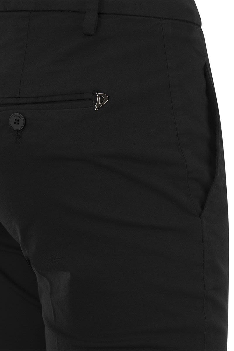 PERFECT - Slim fit pants in modal and cotton - VOGUERINI