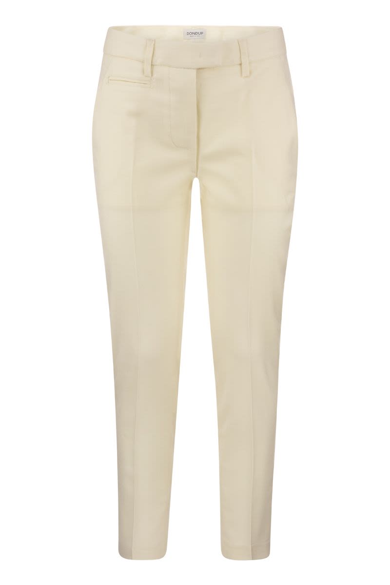 PERFECT - Wool Slim-fit trousers - VOGUERINI