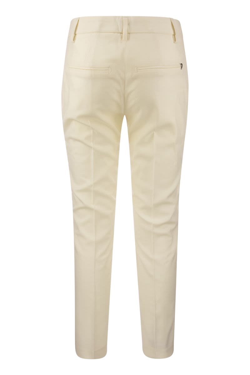 PERFECT - Wool Slim-fit trousers - VOGUERINI