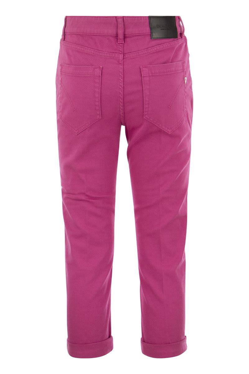 KOONS - Loose-fit Fleece Trousers - VOGUERINI