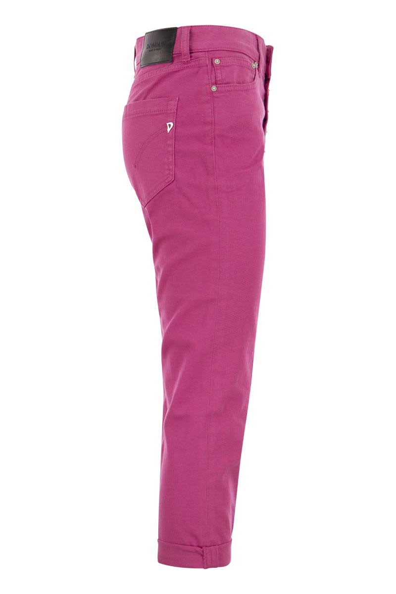 KOONS - Loose-fit Fleece Trousers - VOGUERINI