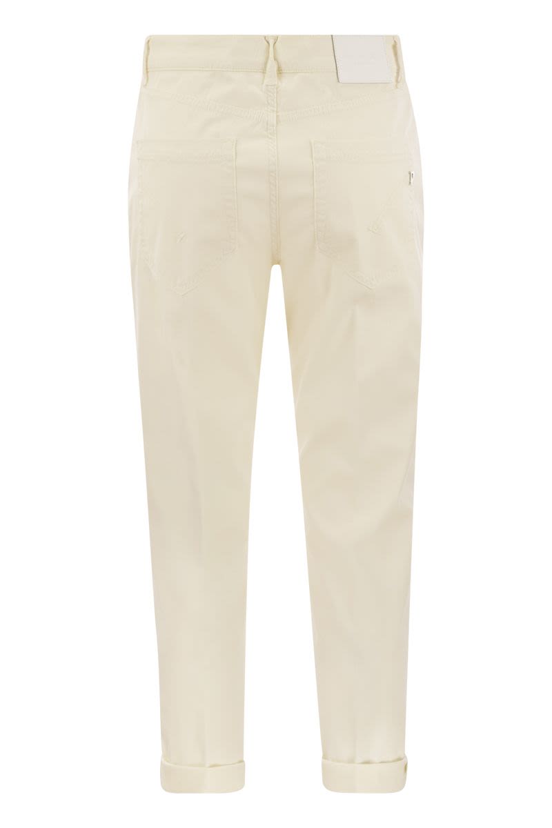 KOONS - Loose-fit Fleece Trousers - VOGUERINI