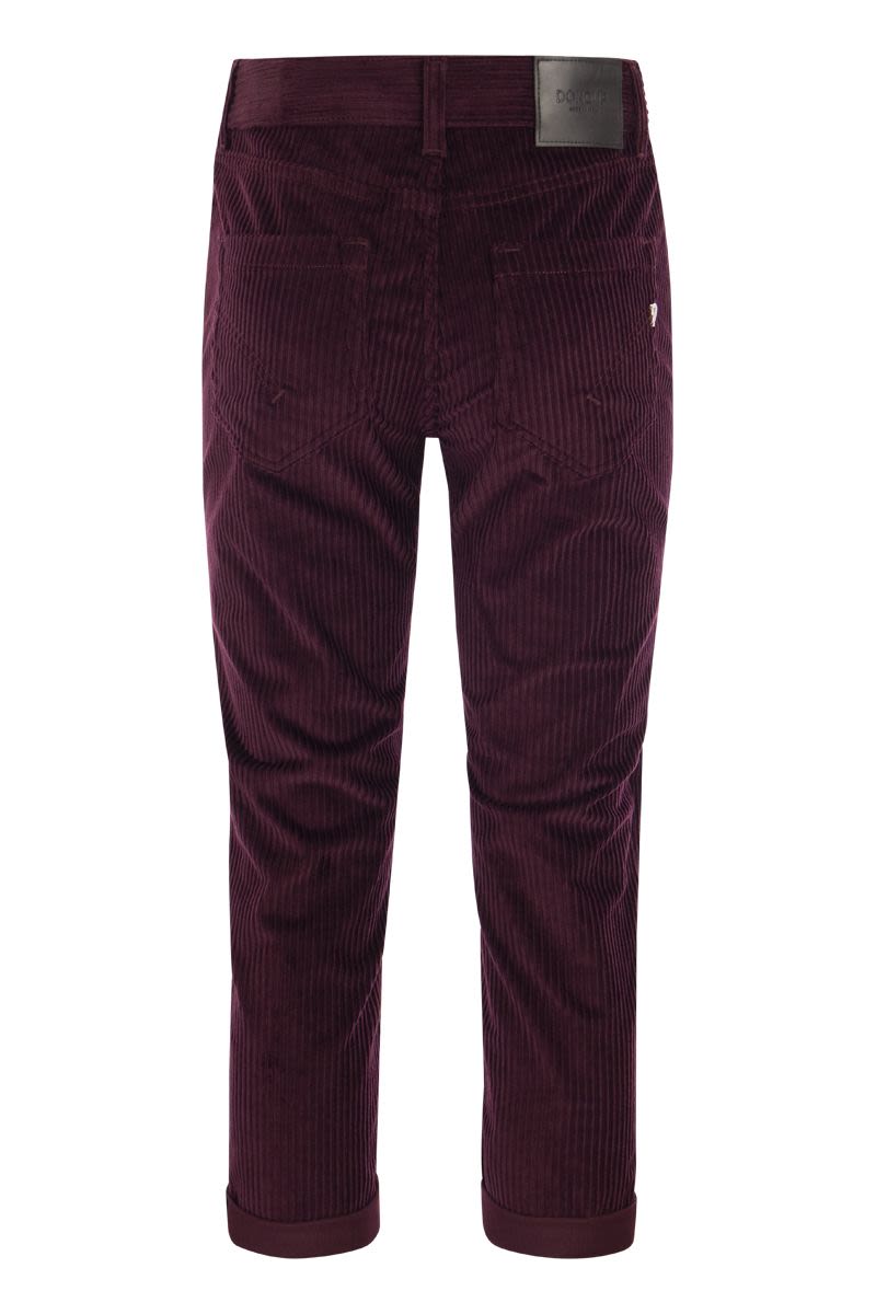 Koons loose-fitting velvet trousers - VOGUERINI