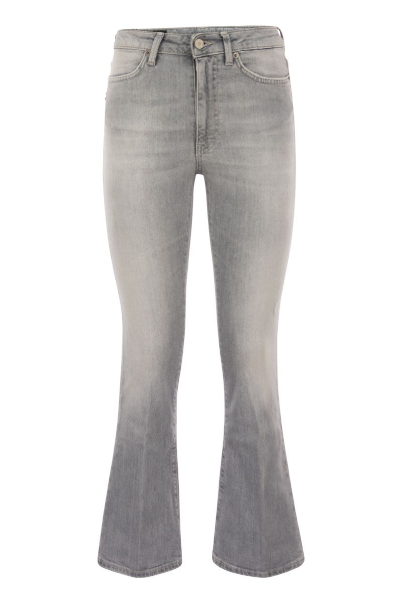 MANDY - Super skinny bootcut jeans in stretch denim - VOGUERINI