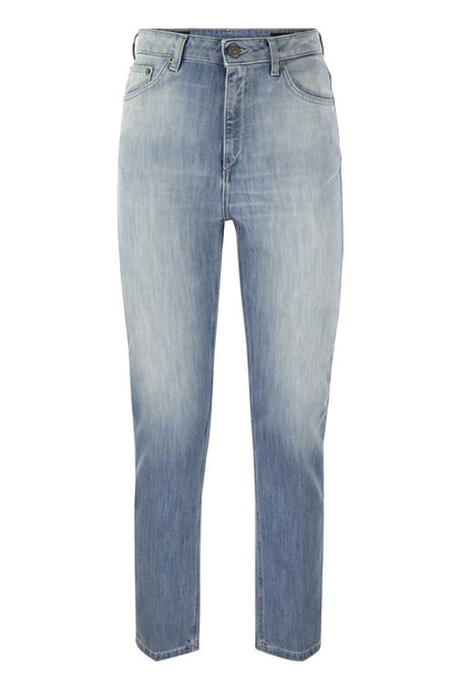 CINDY - Regular stretch denim jeans