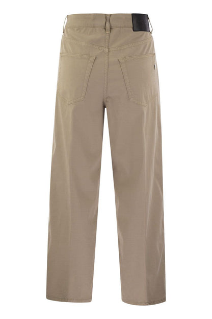 TAMI - 5-pocket wide leg trousers