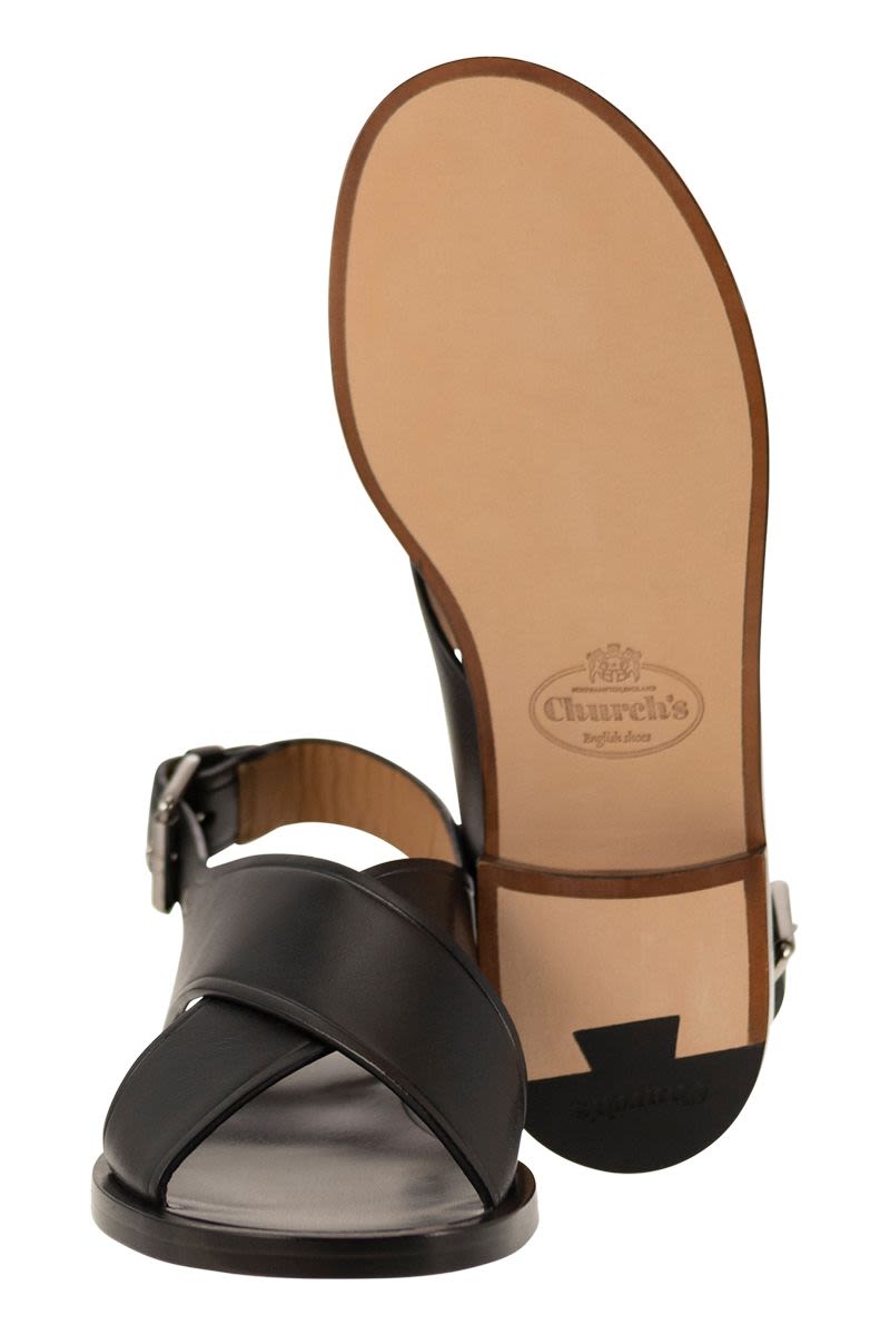 RHONDA - Sandal with strap